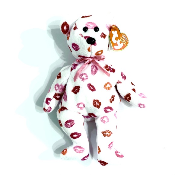 Valentines Ty BEANIE BABIES “KISSY” (2003) - Picture 2 of 9